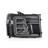 VLAND LED Reflection Bowl Headlights For 2007-2013 GMC Sierra 1500 2500HD 3500HD